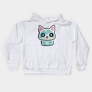 Skeptical Cat Kids Hoodie